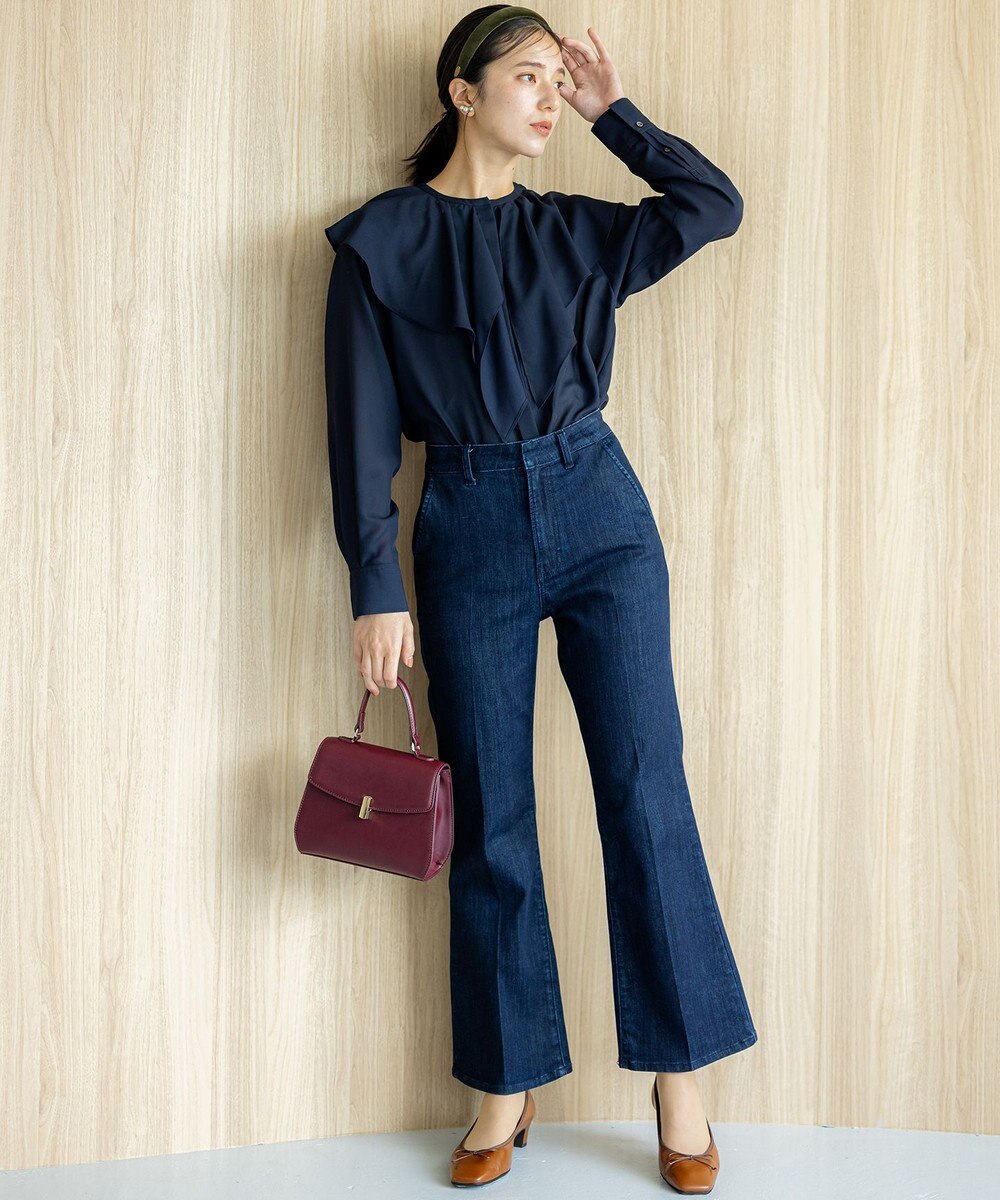 組曲 L 【23AW】DENIM フレアパンツ 