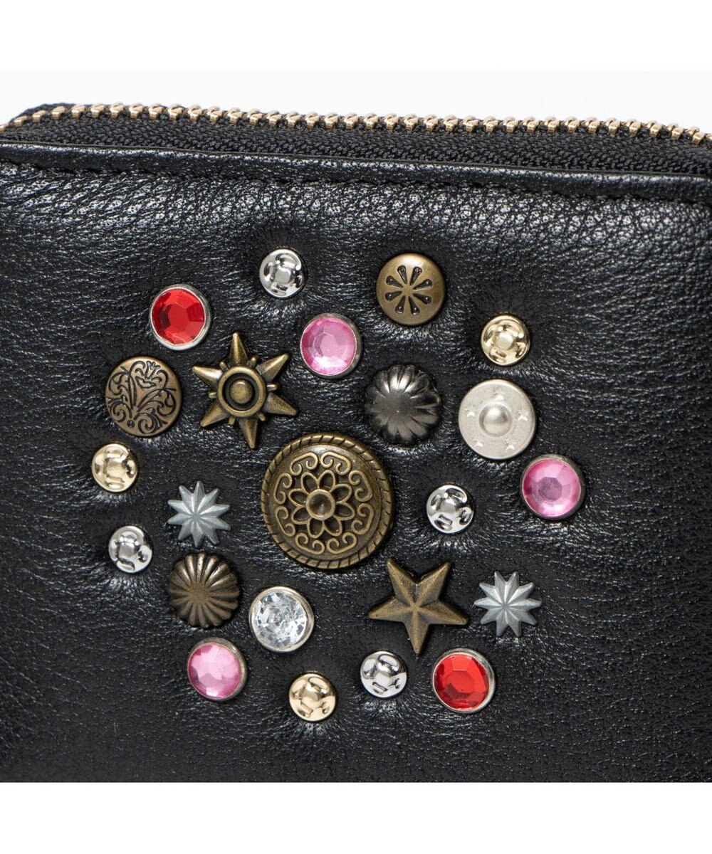 UNBILLION ペルケ perche / マルチスタッズ・ジャバラカードウォレット 