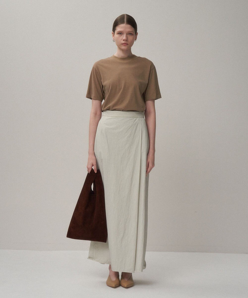 ATON FRESCA NUBUCK | モックネックＴシャツ 