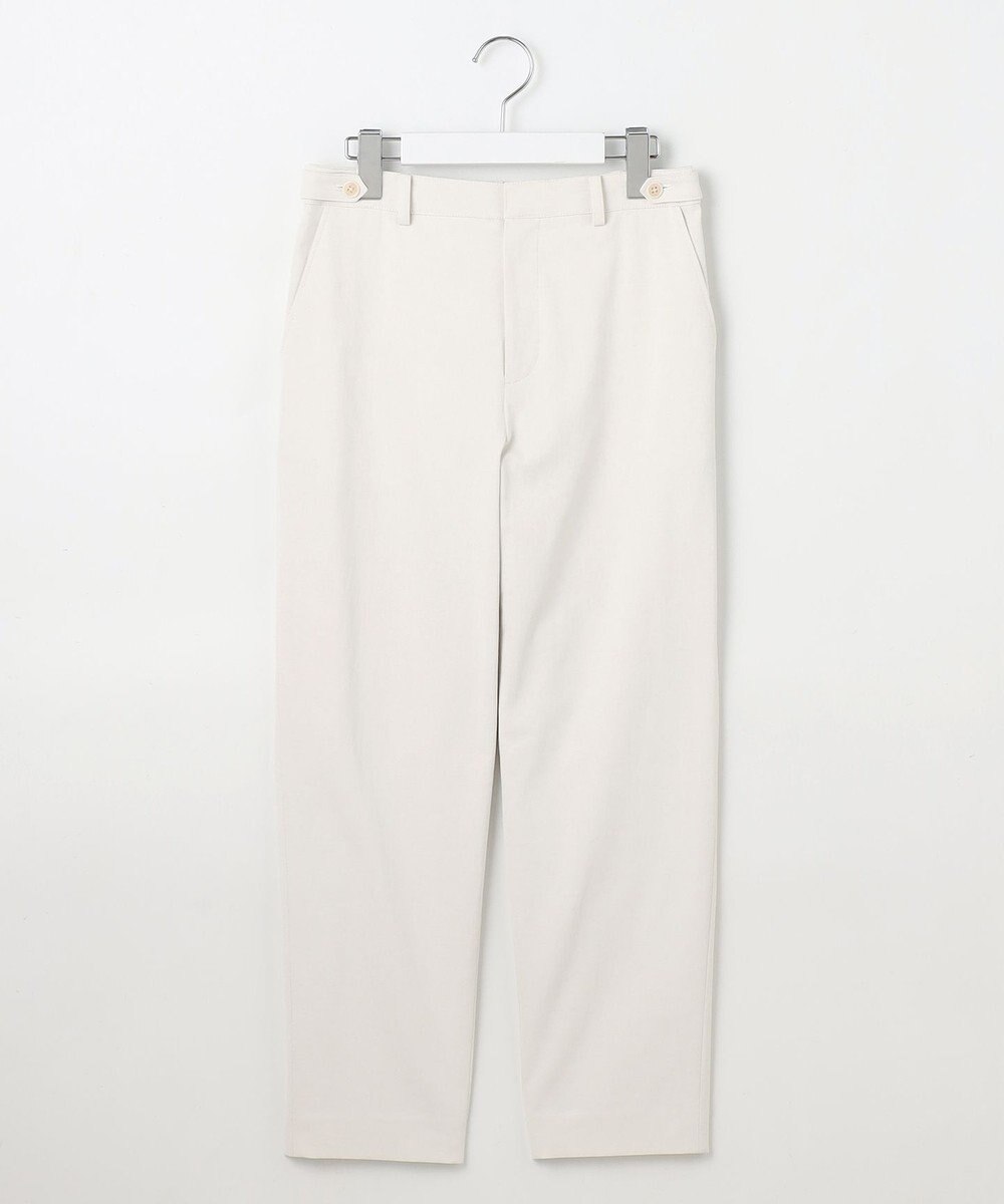 J.PRESS LADIES L 【洗える・接触冷感・UVケア・吸水速乾・防透け】麻シェルドライ テーパード パンツ 