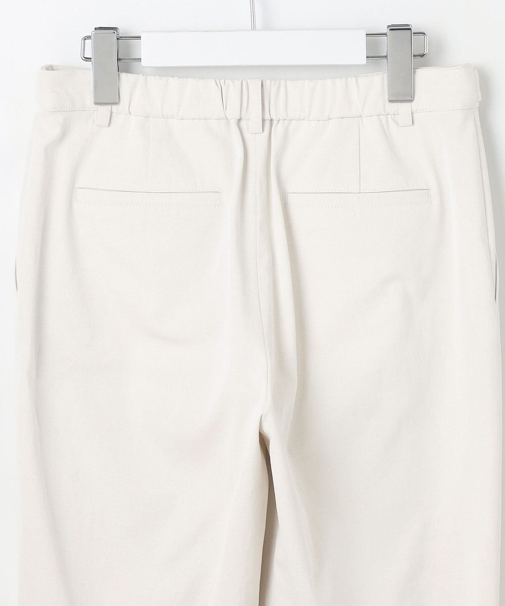 J.PRESS LADIES L 【洗える・接触冷感・UVケア・吸水速乾・防透け】麻シェルドライ テーパード パンツ 