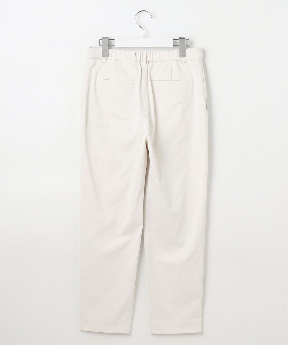 J.PRESS LADIES L 【洗える・接触冷感・UVケア・吸水速乾・防透け】麻シェルドライ テーパード パンツ 