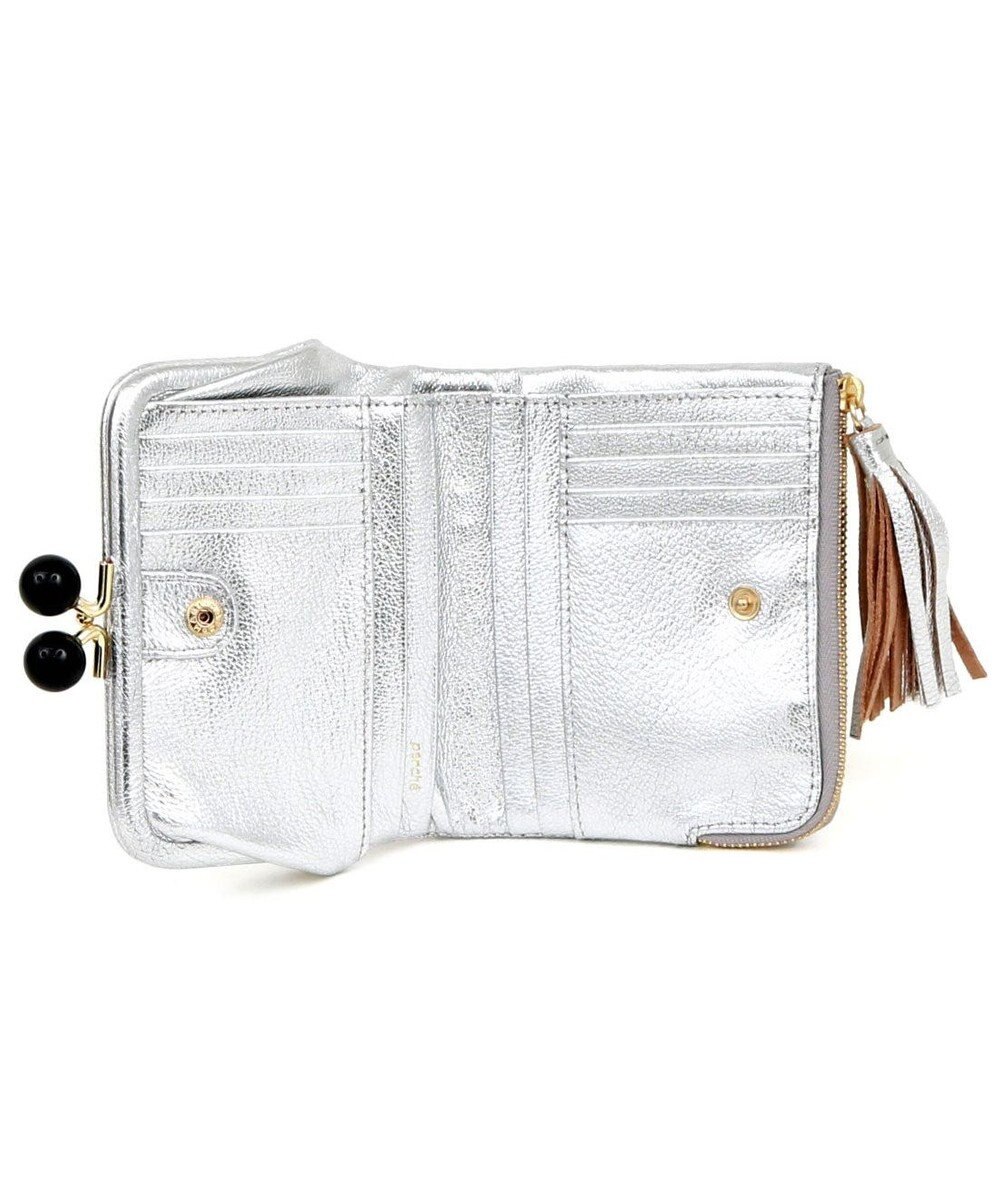 UNBILLION ペルケ perche / アクリル玉がま口2つ折り財布 