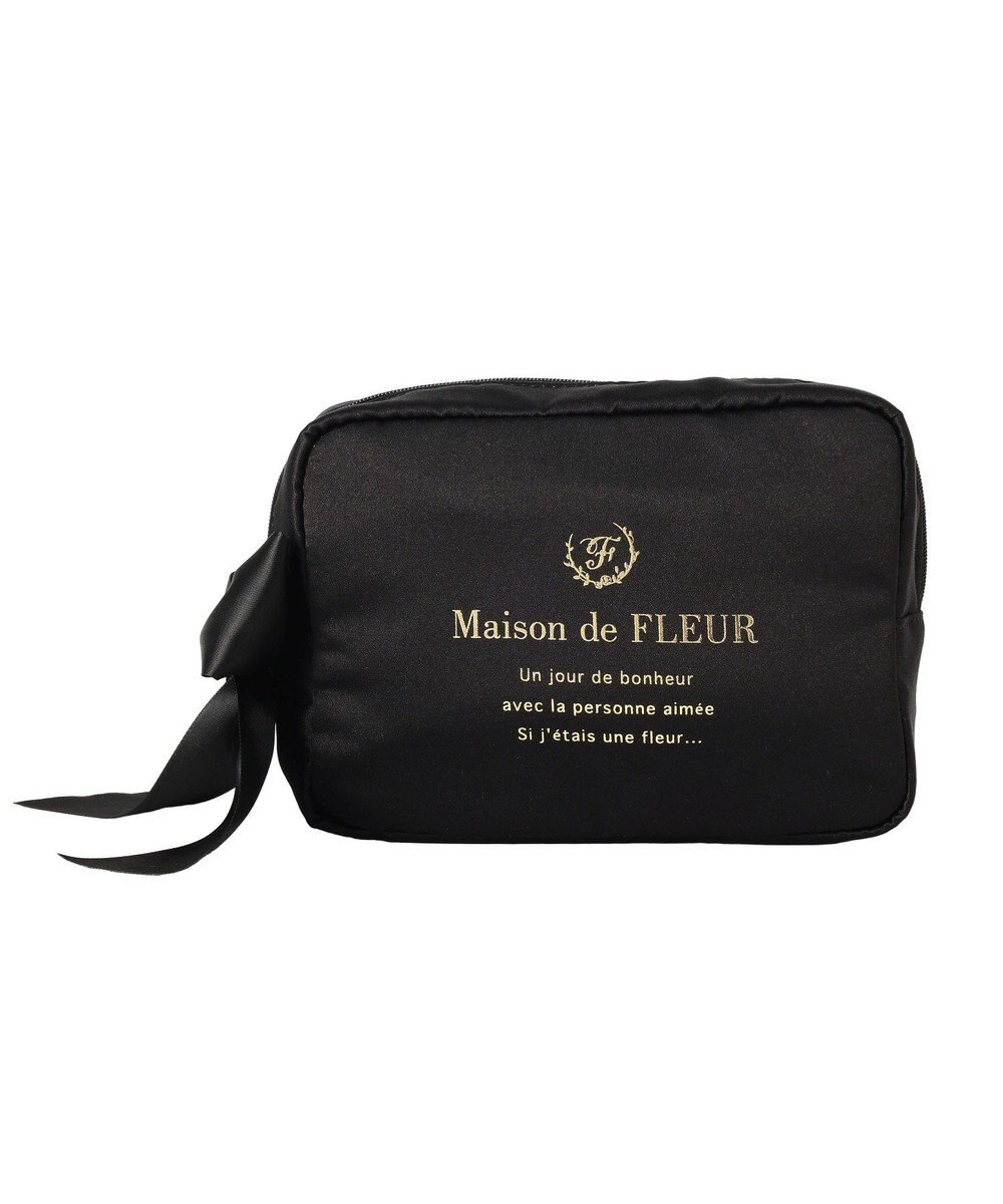 Maison de FLEUR ブランドロゴマルチケース 