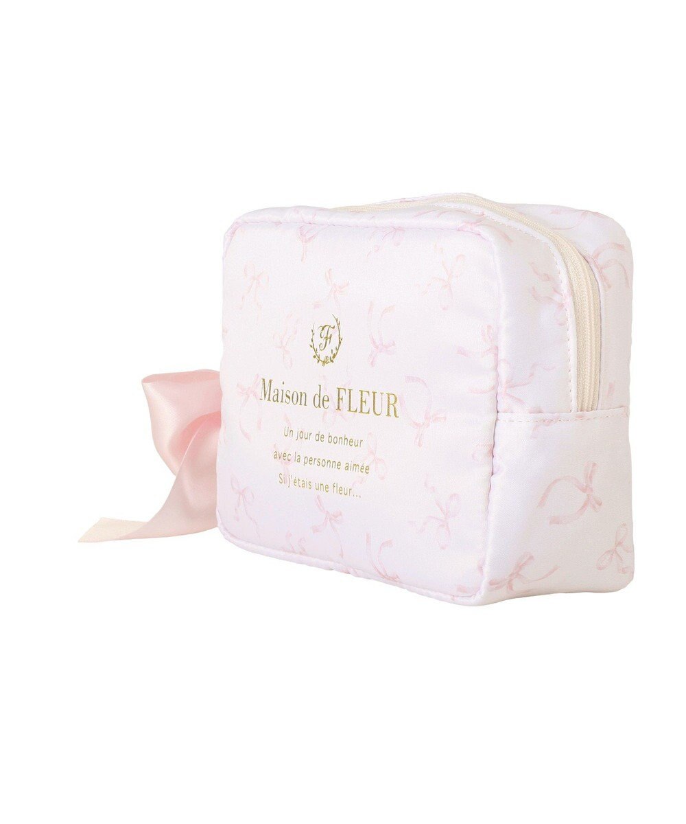 Maison de FLEUR ブランドロゴマルチケース 