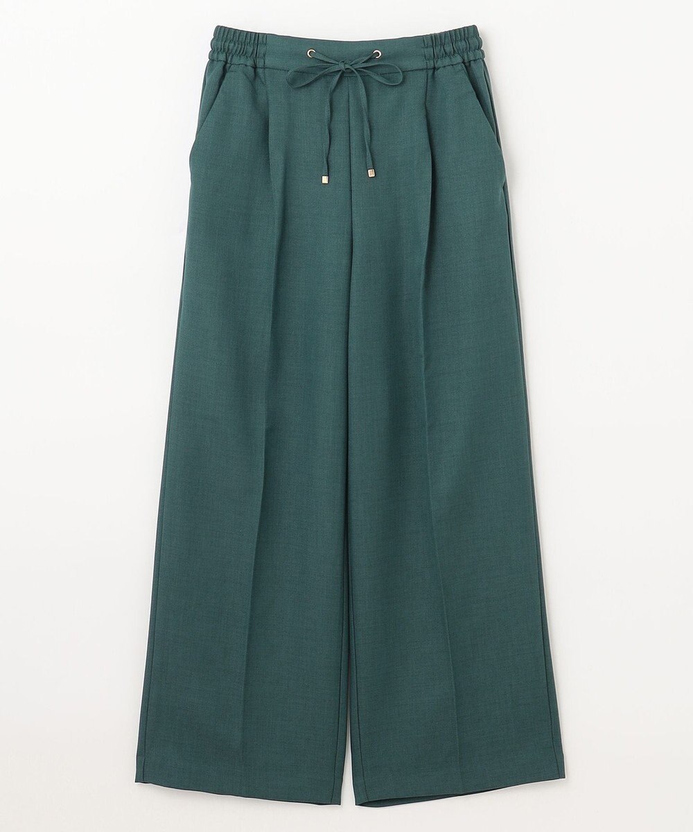 ANY 【洗濯機可能/セットアップ対応/ウエストゴム】イージィケア美脚ワイドパンツ 