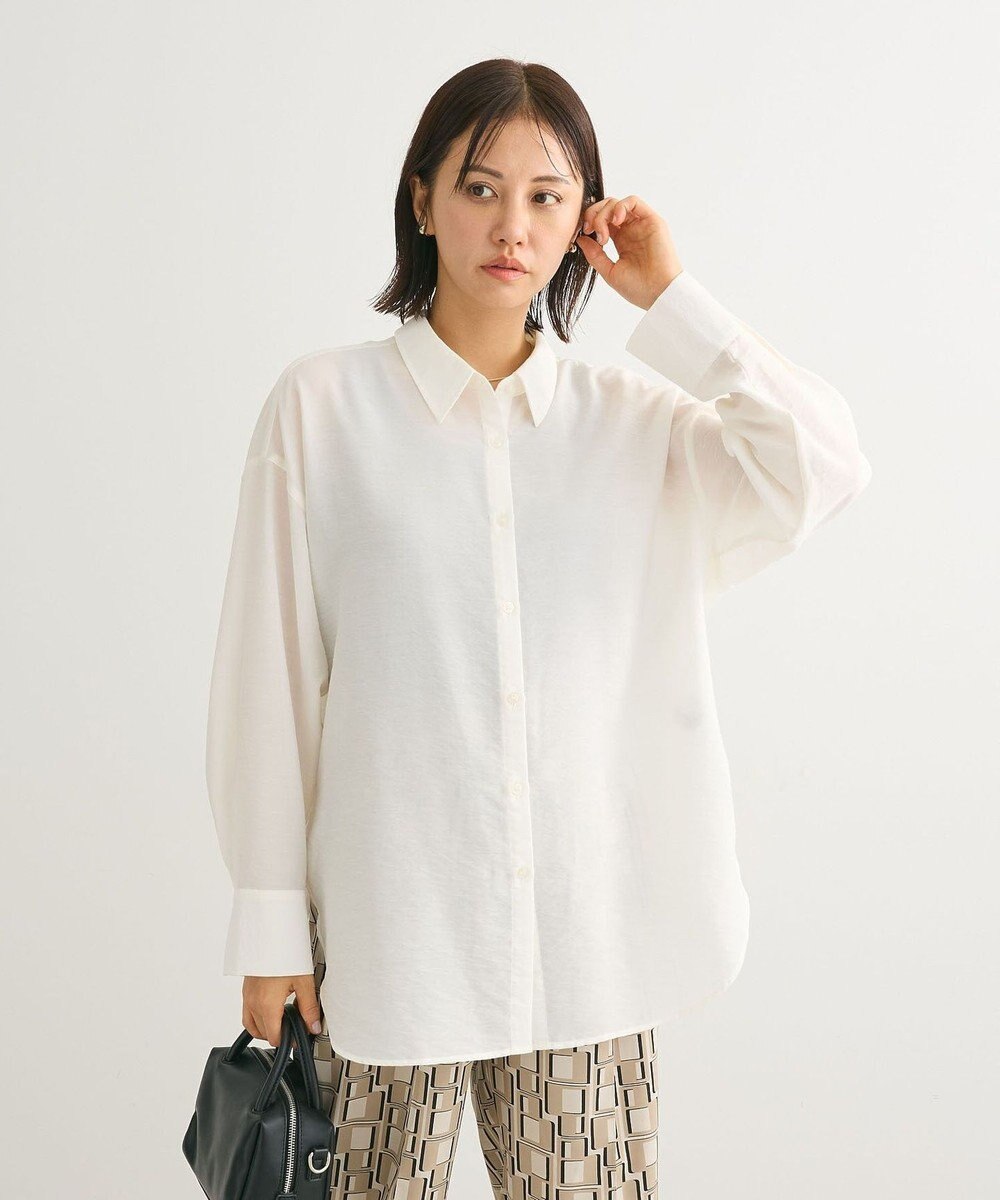 Green Parks ””とろっ””とシルキーシャツ 