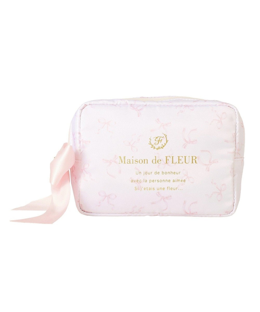 Maison de FLEUR ブランドロゴマルチケース 