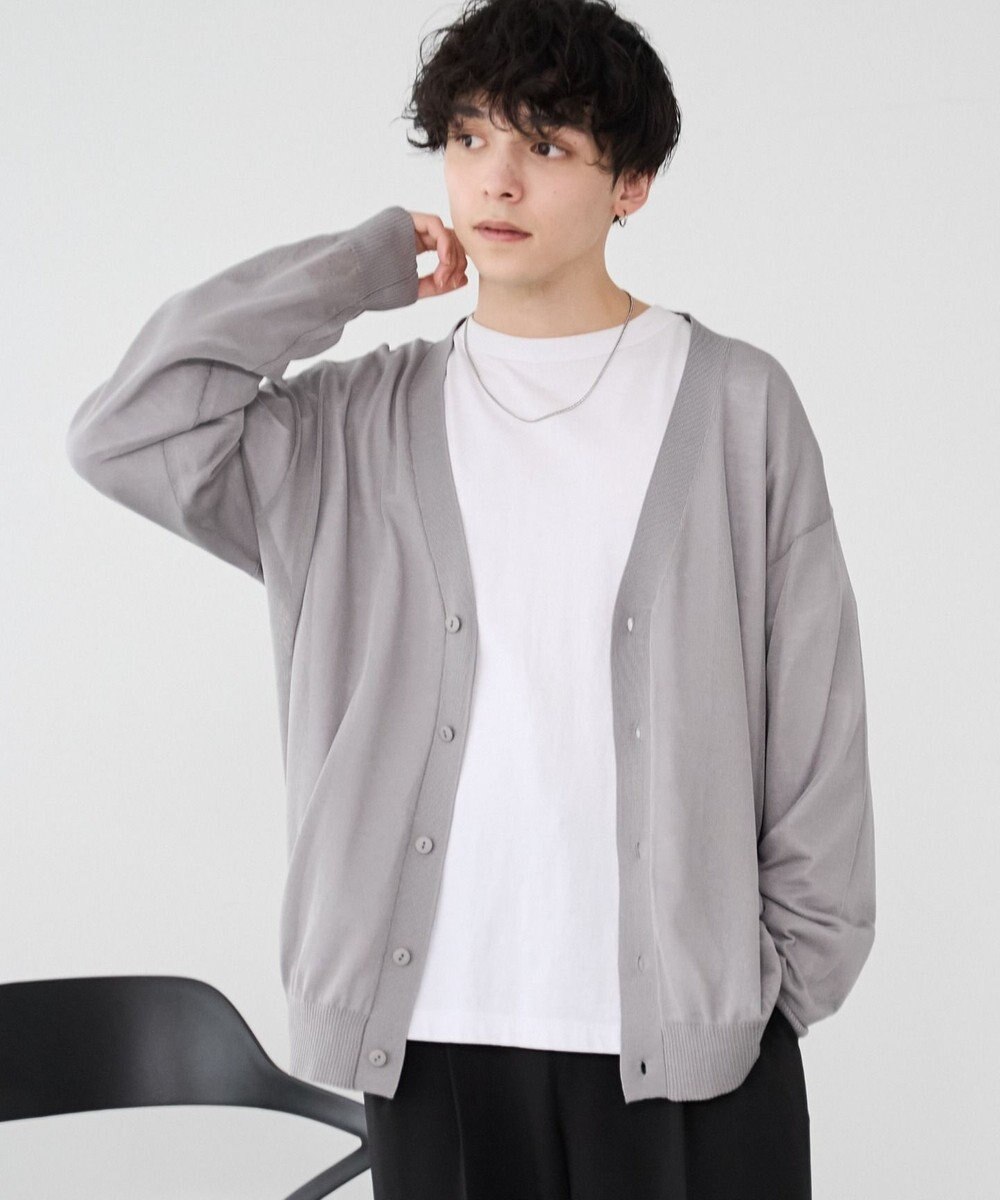 WEGO 【ユニセックス着用ITEM/紫外線対策/冷房対策】シアーカーディガン 