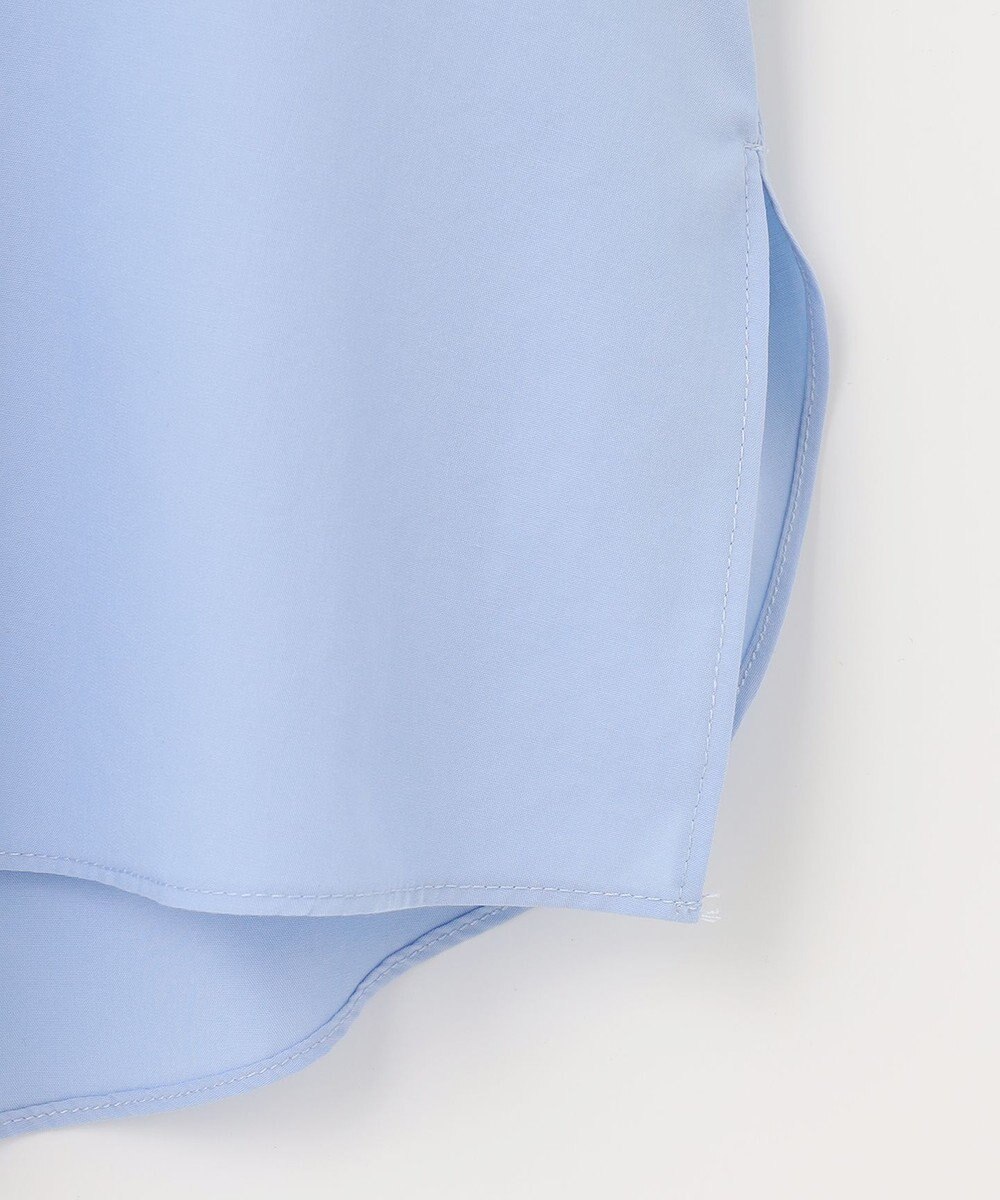 UNFILO 【洗える/シワになりにくい】イージーケア タックスリーブブラウス 