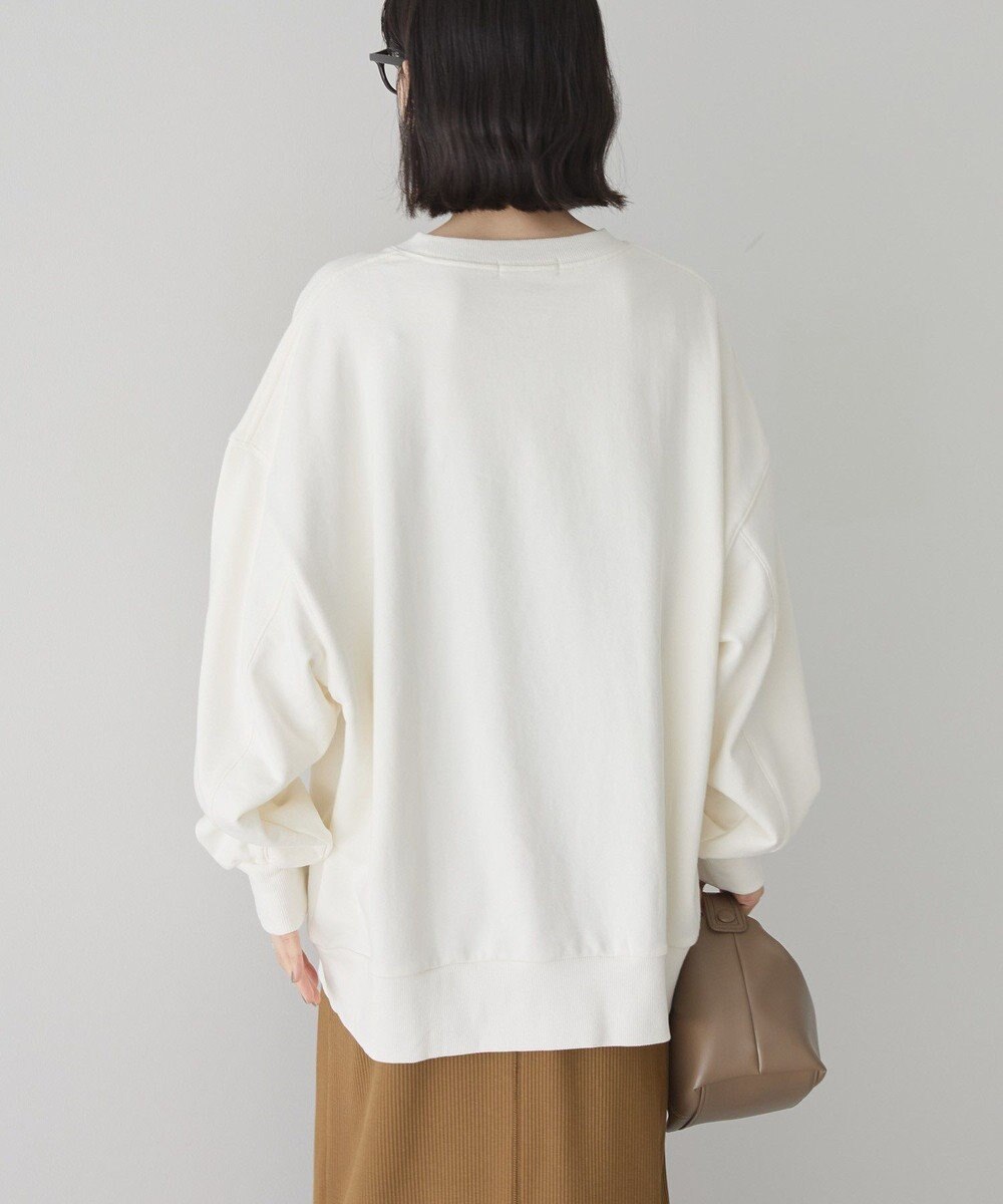 AMERICAN HOLIC カレッジロゴクラックプリント裏毛プルオーバー 