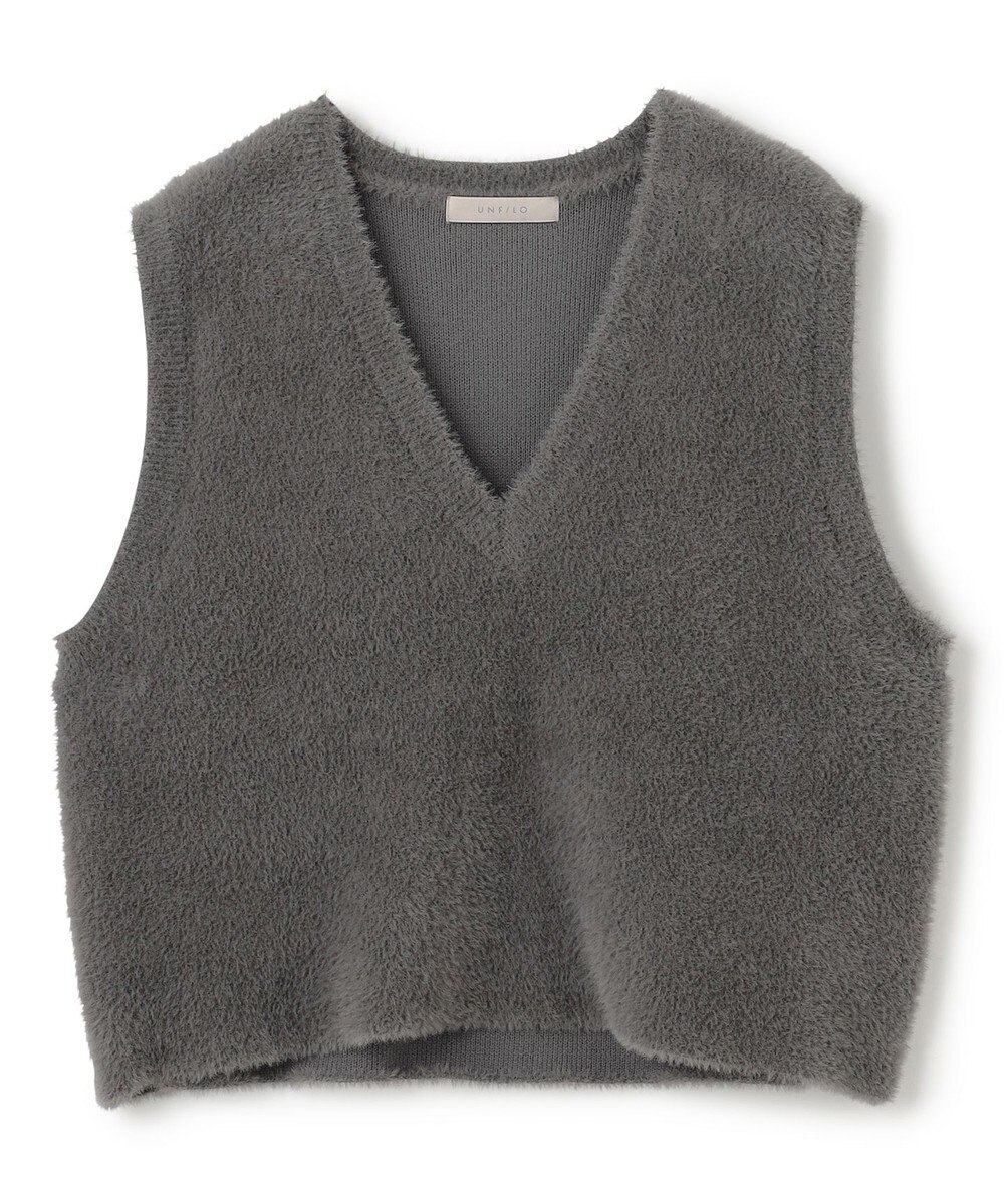 UNFILO L ナイロンシャギー ベスト 