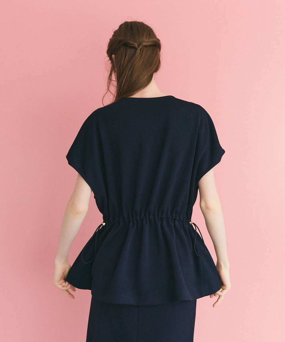 GRACE CONTINENTAL ダブルクロスジャージトップ 