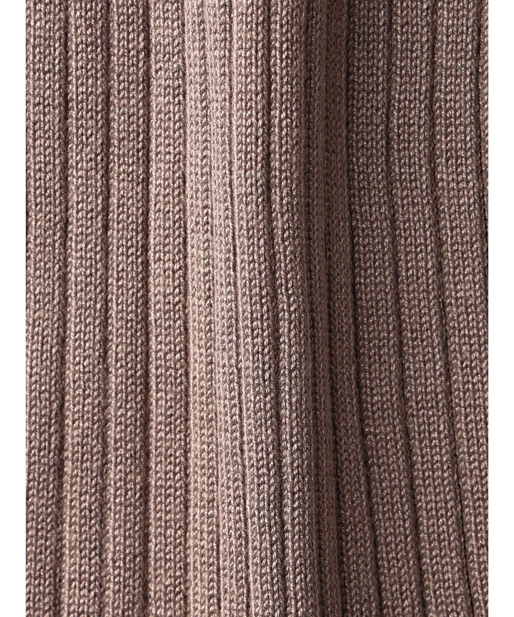 earth music&ecology 切り替えリブニットプルオーバー 