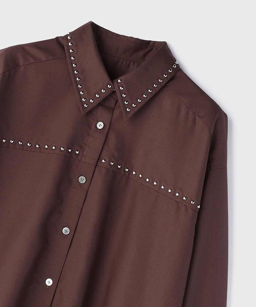 GRACE CONTINENTAL メタルホットフィットシャツ 