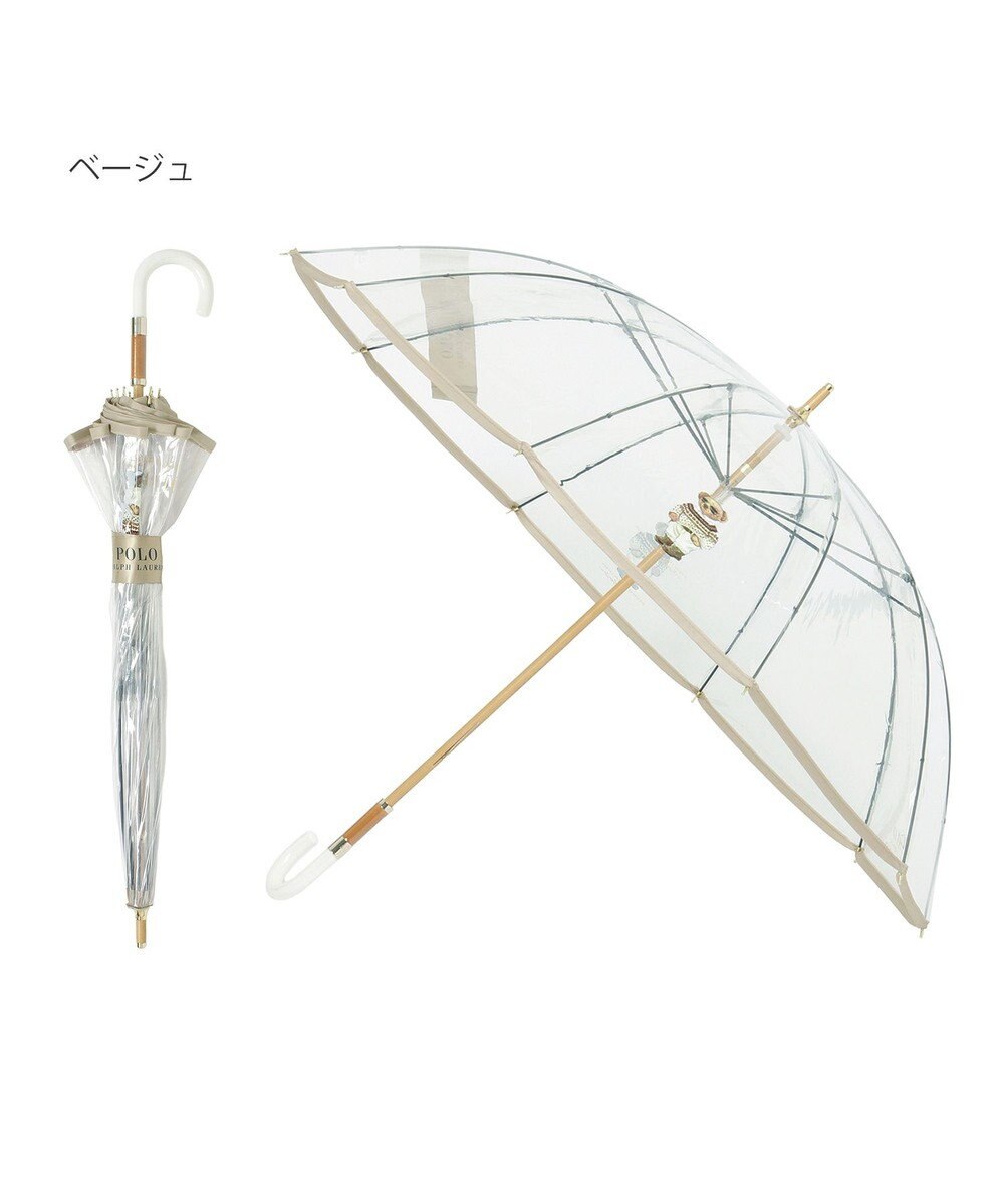 MOONBAT POLO RALPH LAUREN（ポロ ラルフローレン) ビニール傘 TPU×SEASONAL BEAR 雨傘 長傘 