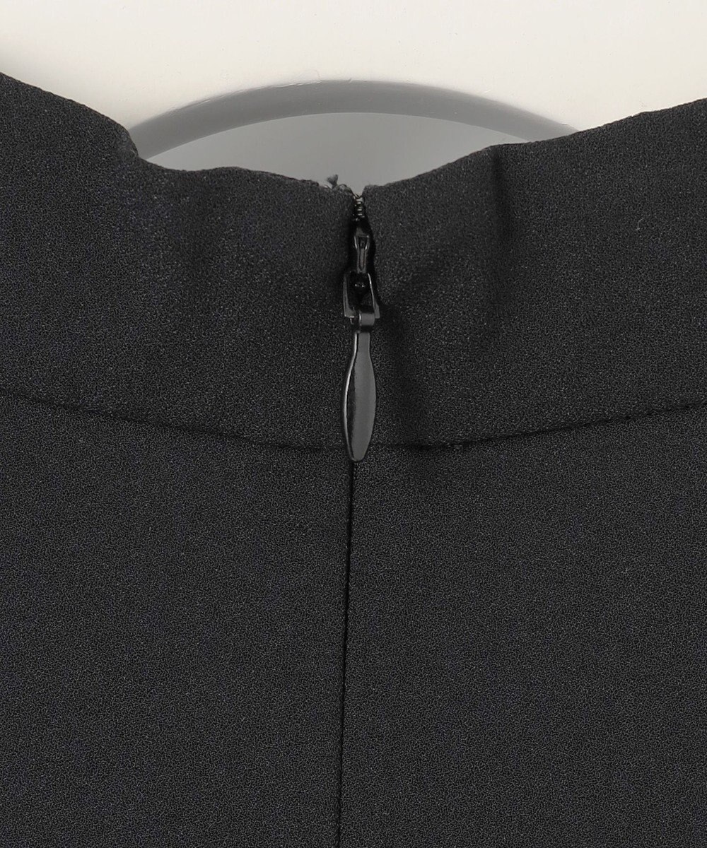 ICB 【洗える】ストレッチジョーゼット ハイネックブラウス 