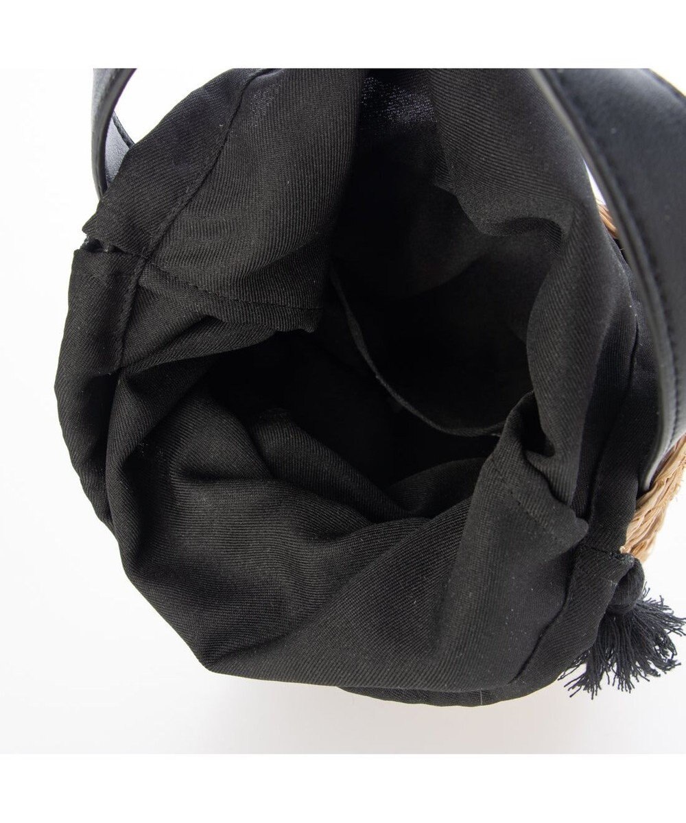 UNBILLION カシュカシュ cachecache / ハート付ラフィアバケットトート カゴバッグ 