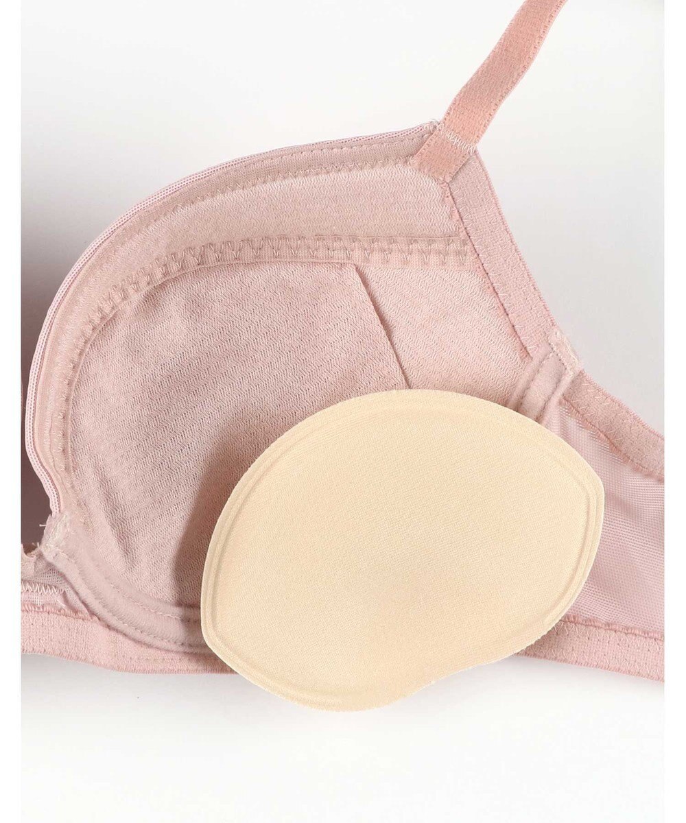 une nana cool 胸もとフィットをリボンでキープ リボンブラ 