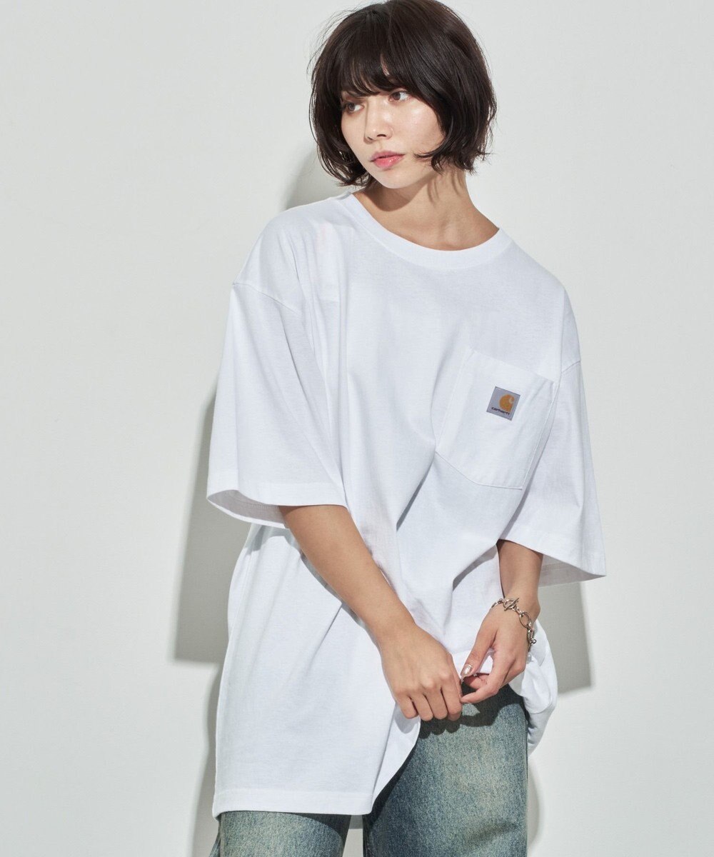 WEGO 【CARHARTT/ユニセックス着用ITEM】CARHARTTワンポイントポケットT(SS) 