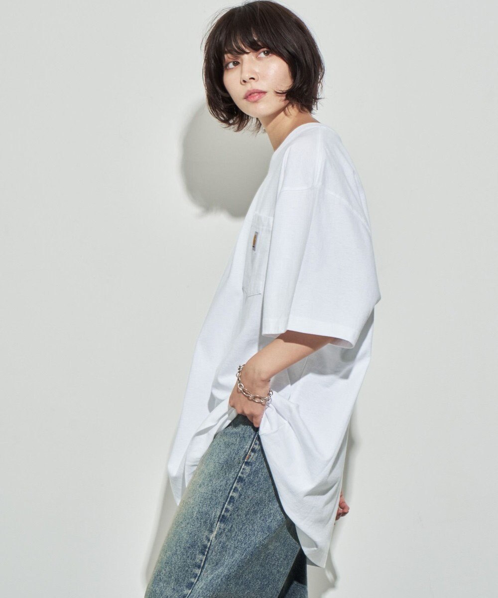 WEGO 【CARHARTT/ユニセックス着用ITEM】CARHARTTワンポイントポケットT(SS) 