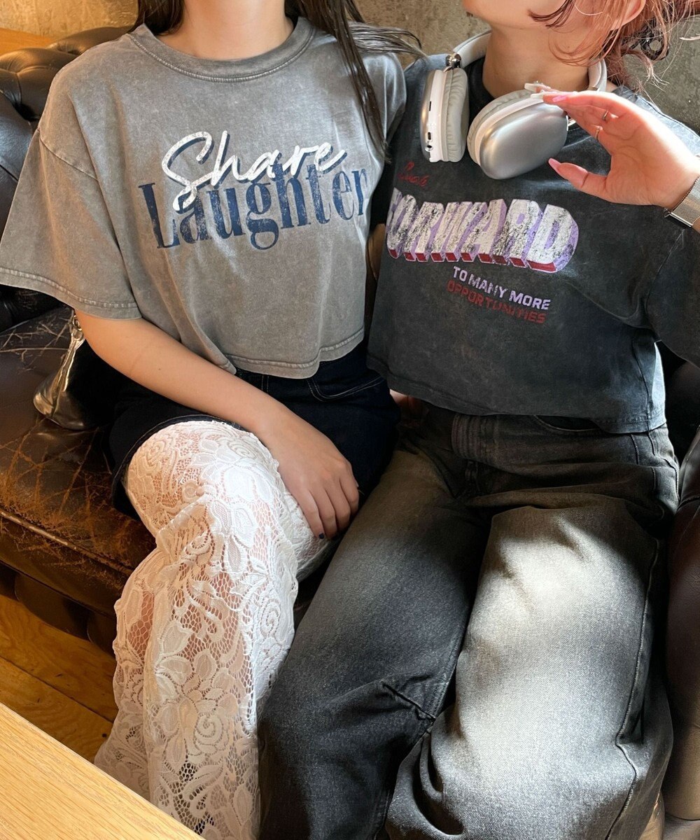 WEGO ヴィンテージウォッシュショートT 