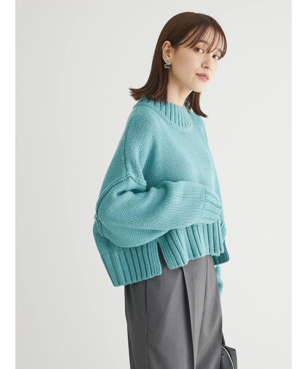 Green Parks ・ＳＵＧＡＲ　ＳＰＯＯＮ　ハイネックショートニット 