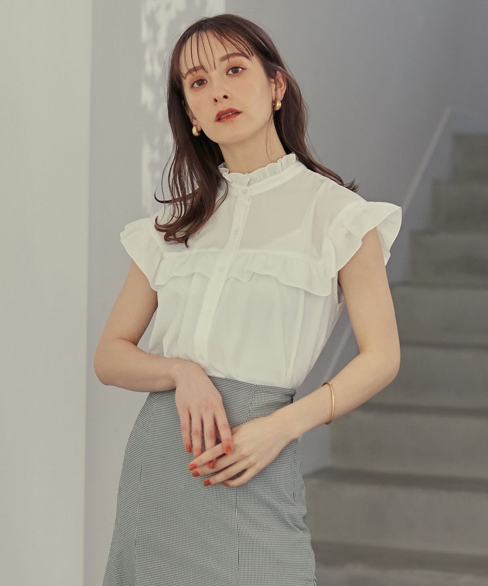 洗える ワッシャーエステルフリル ブラウス Feroux ファッション通販 公式通販 オンワード クローゼット 洗える ワッシャーエステルフリル ブラウス Feroux ファッション通販 公式通販 オンワード クローゼット