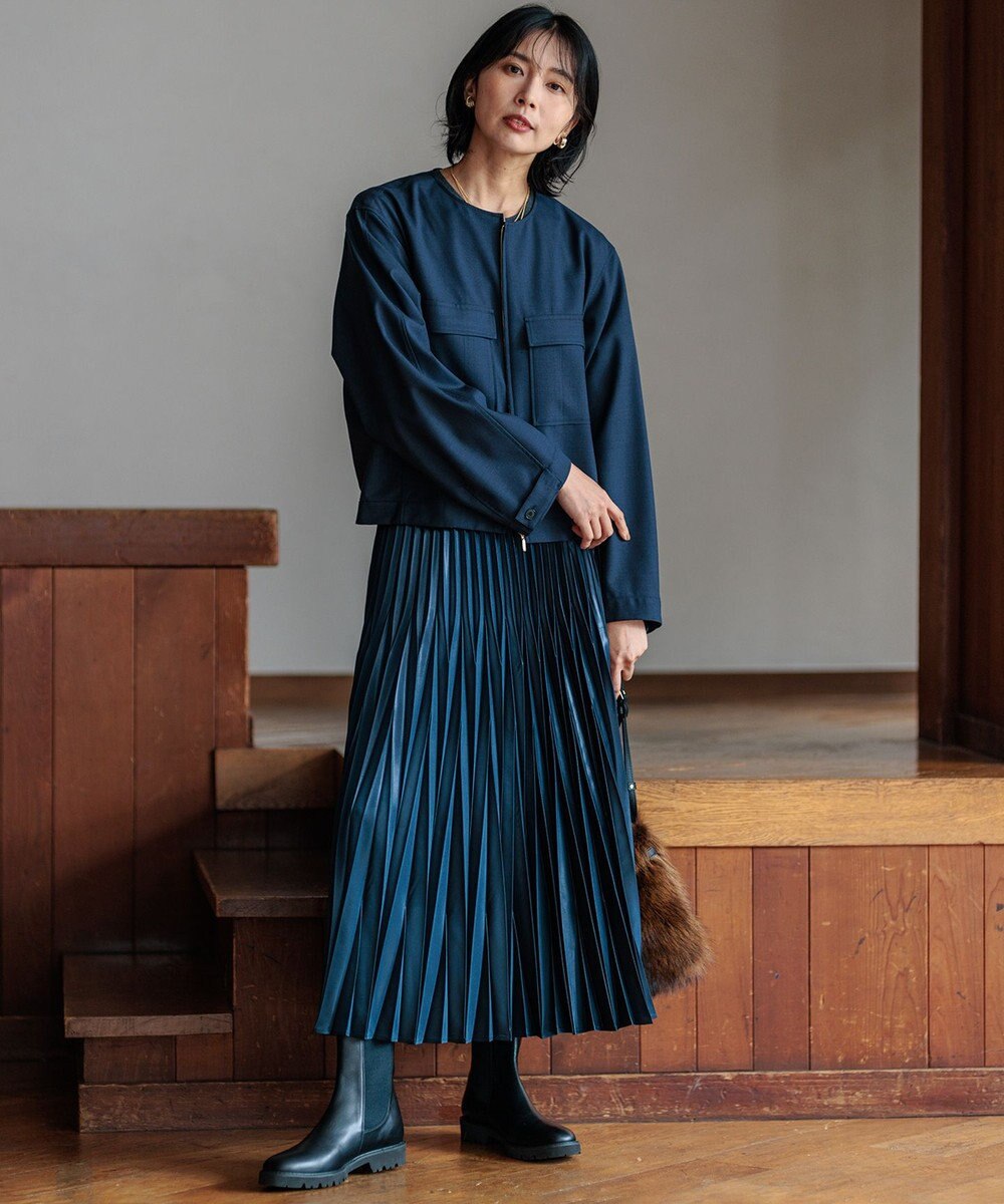 23区 S 【セットアップ対応】TWマットクロス ブルゾン 