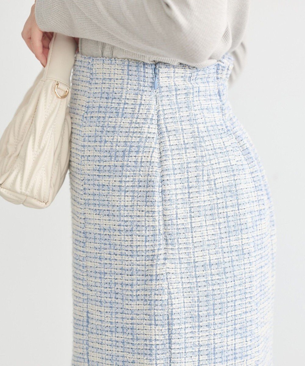 earth music&ecology カットソーツイードマーメイドスカート 