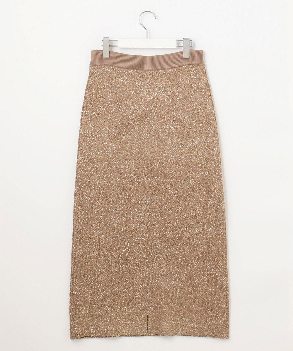 自由区 S 【カタログ掲載】スパンコールストレッチ スカート 