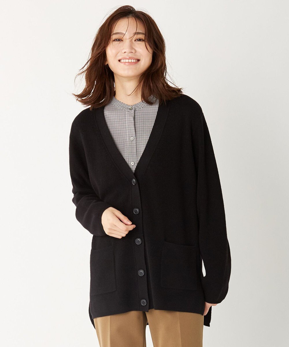 洗える】SEMI WORSTED ニット カーディガン / J.PRESS LADIES S  