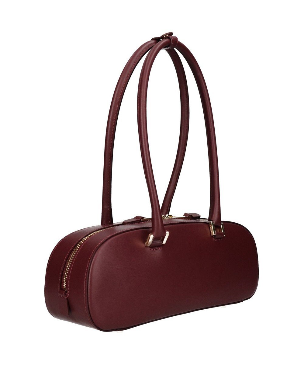 INTER-CHAUSSURES 【CHRISTIAN VILLA】レザーワイドスモールショルダーバッグ 