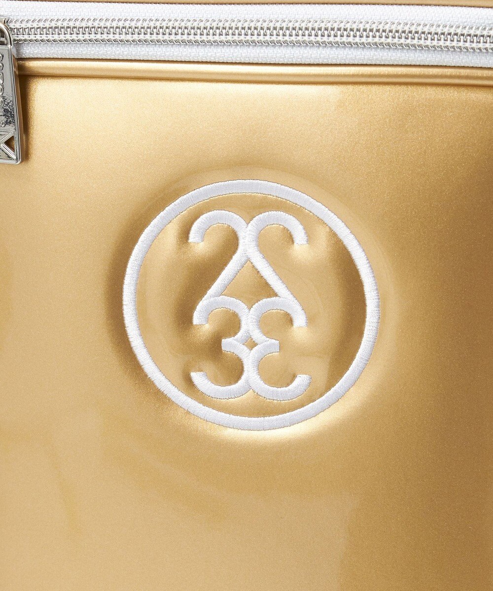 23区GOLF 【UNISEX】エレガントエナメルキャディバッグ　キャスター付きで移動もラクチン 