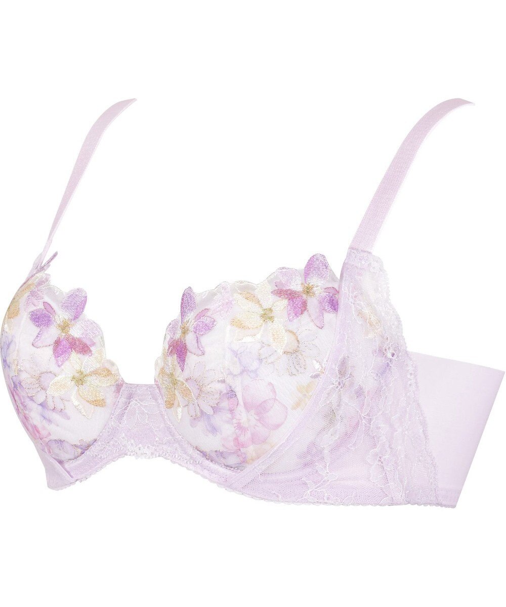 WACOAL 【重力に負けないバストケアBra】 ブラジャー バストを重力から守る まる胸キープ 脇高設計 サイドから背中のラインすっきり レディース BRB414 /ワコール 