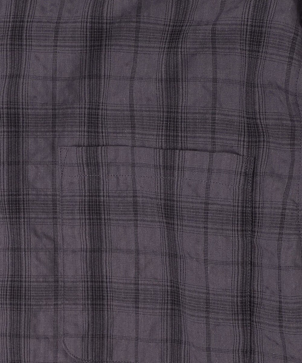 WEGO クリンクルチェックシャツ（LS） 