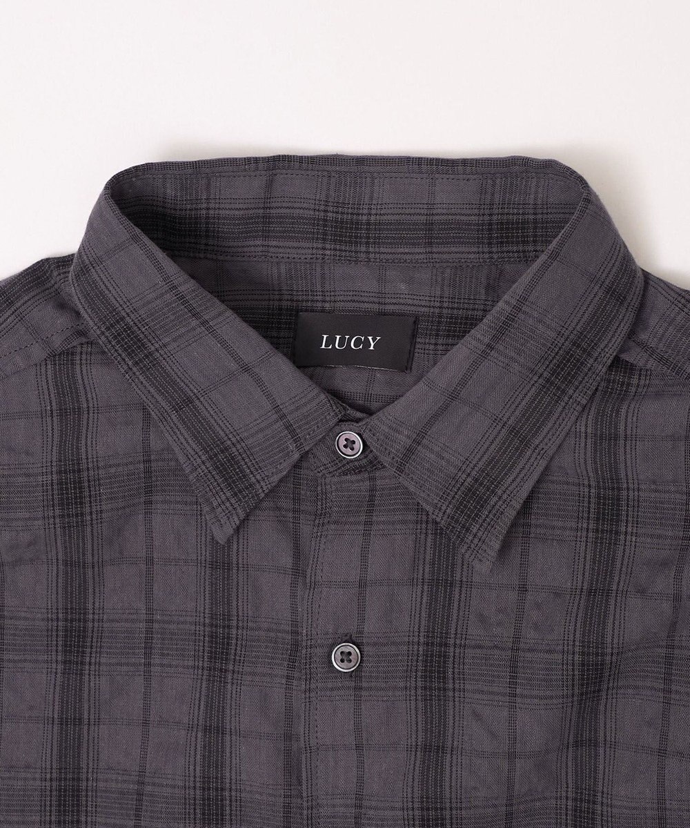 WEGO クリンクルチェックシャツ（LS） 
