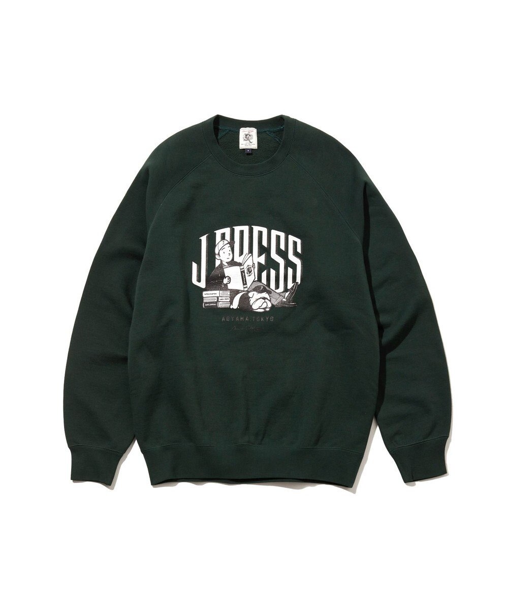J.PRESS MEN 【AaronChang】【UNISEX】プリントスウェット シャツ 