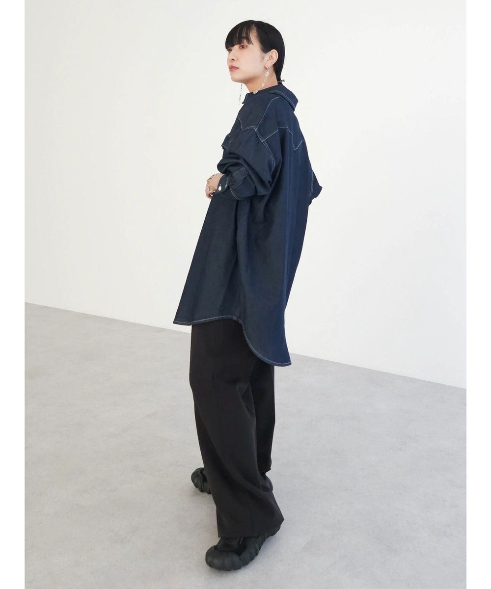 Green Parks ウエスタンＢｉｇデニムシャツ 