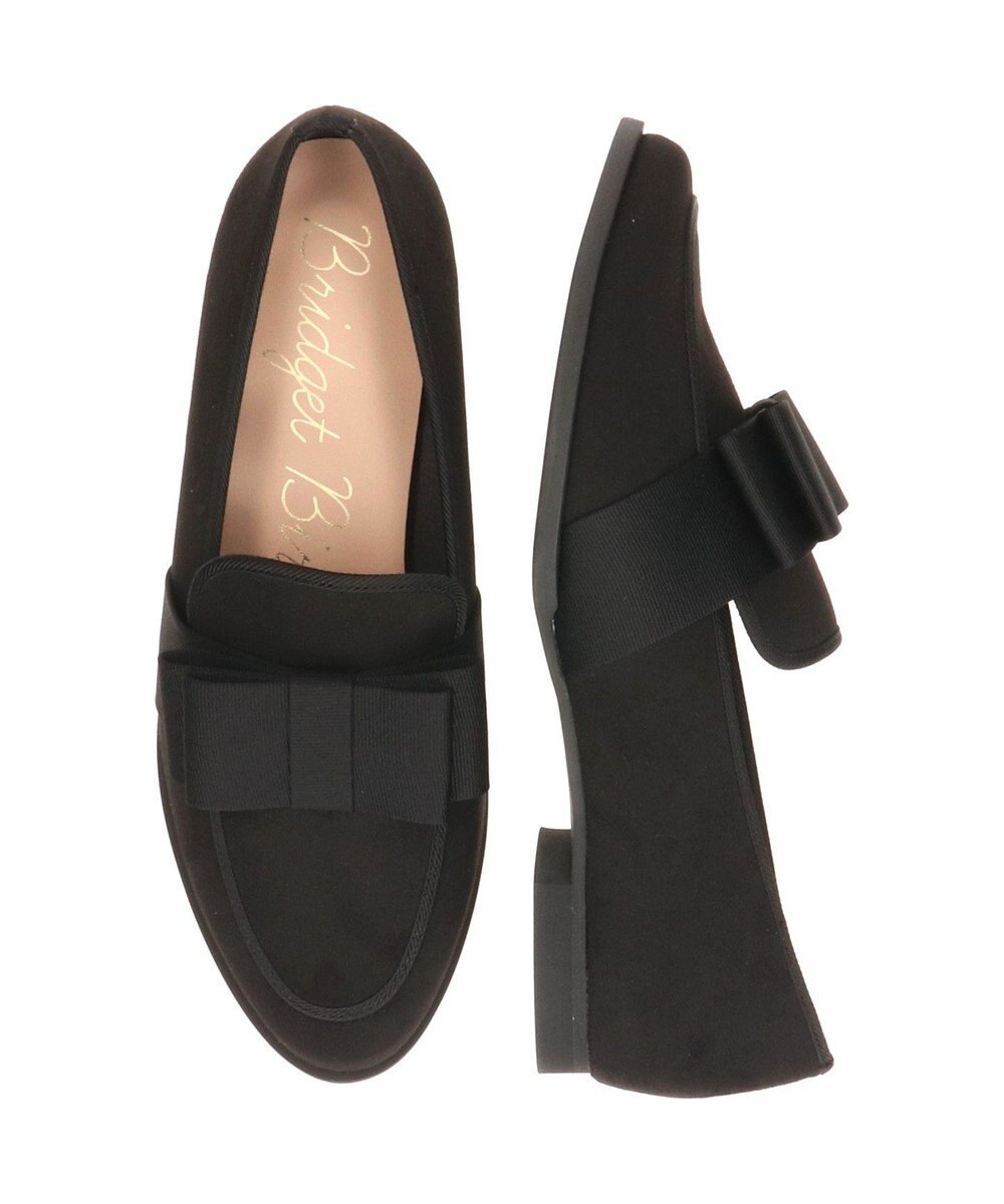 Bridget Birkin ＜抗菌消臭＞【Bridget Birkin】グログランリボンレインローファー 