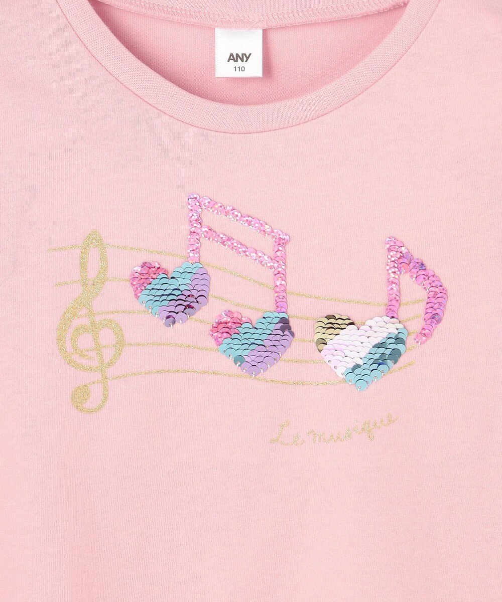 ANY KIDS ミラクルスパンコール 長袖Tシャツ 