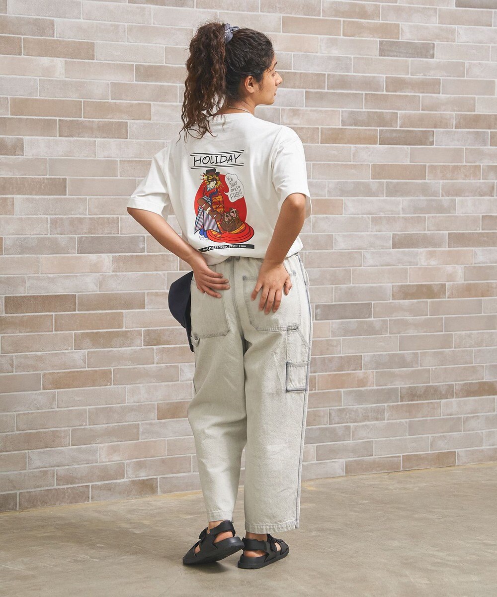 J.PRESS YORK STREET 【UNISEX】【NAO YSHIHARAコラボ】MAIKO グラフィック Tシャツ 