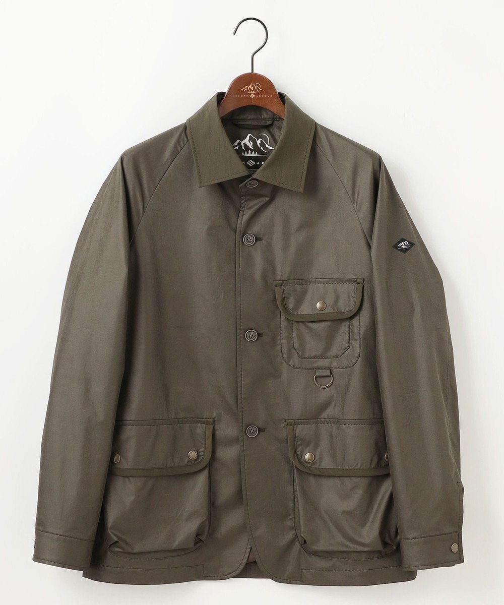JOSEPH ABBOUD MOUNTAIN 【ストレッチ】ヴィンテージワックスストレッチアウトドア ブルゾン 