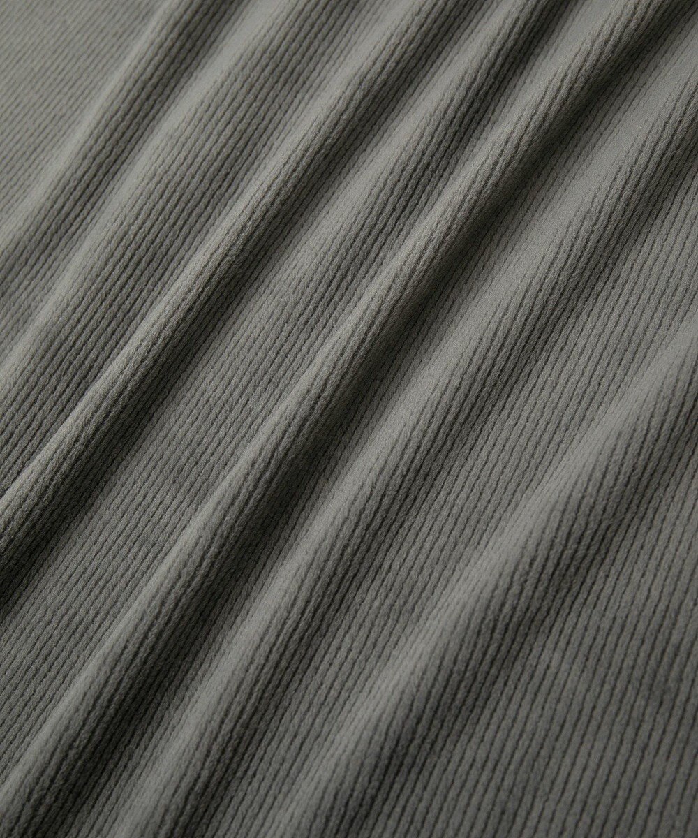 Green Parks ぽかぽか裏起毛ベロアＩラインスカート 