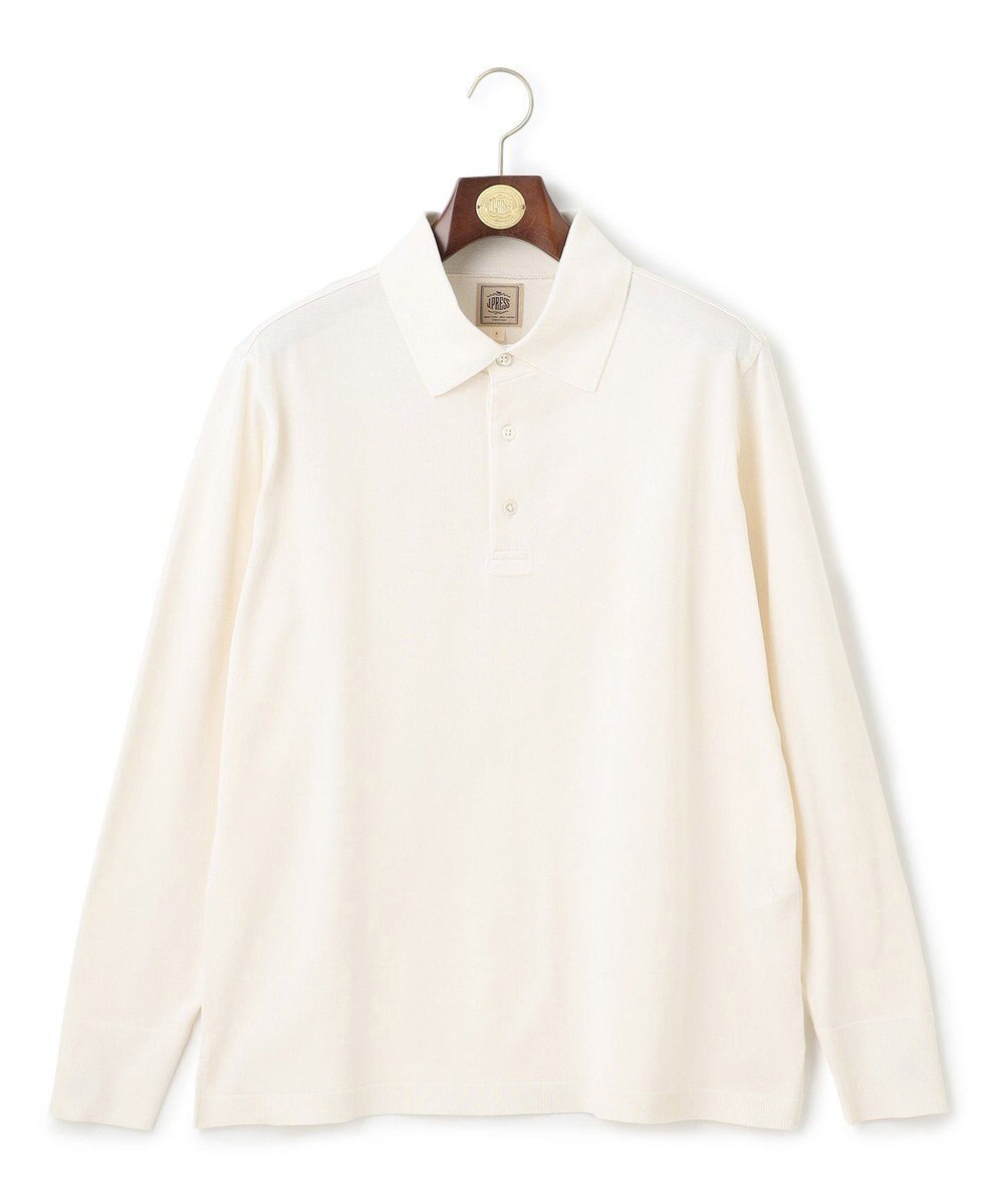 J.PRESS MEN 【きちんと感 × ニットのような柔らかな着心地】フレックスジャージ ポロシャツ 