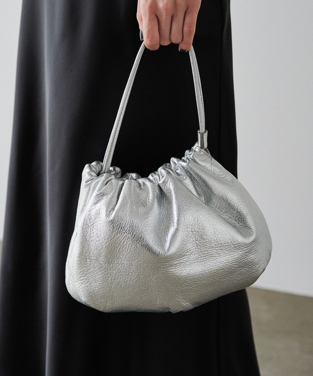 russet レザー巾着4WAYショルダーバッグ(CE-1454) 