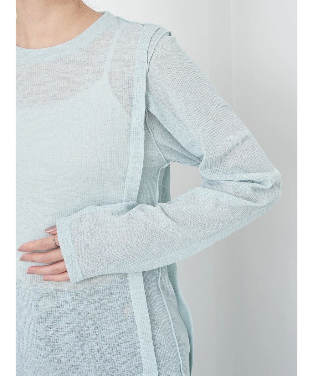 earth music&ecology シアーテレコプルオーバー 