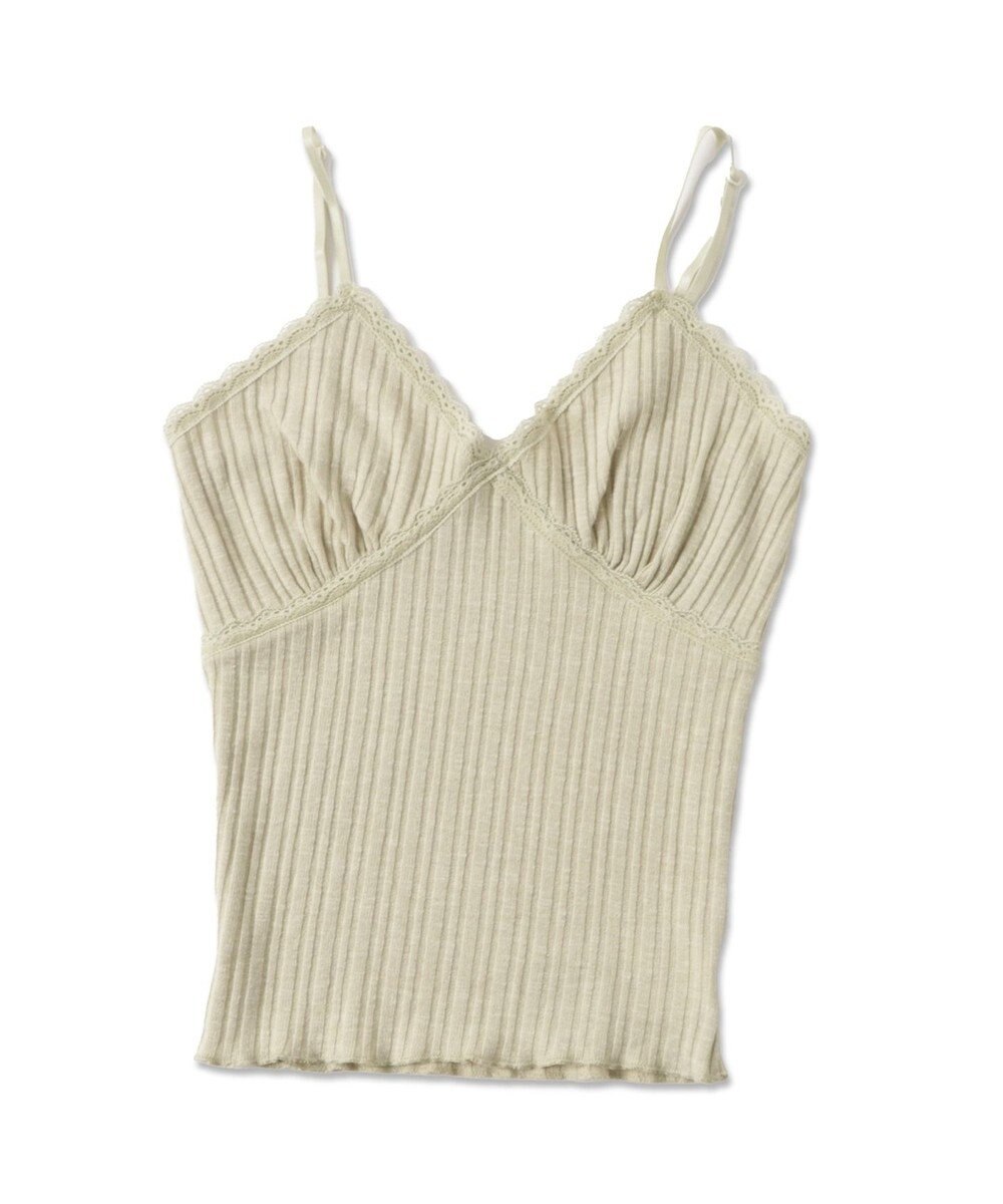 WEGO レースニットビスチェ 