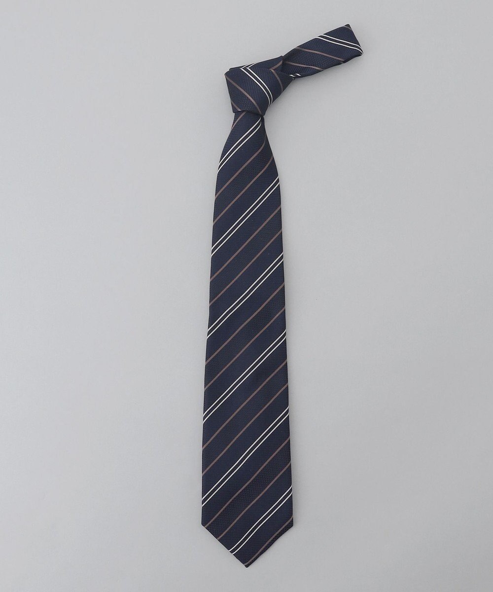 GOTAIRIKU GOTAIRIKU別注【日本製】シルク ネクタイ_ストライプ 