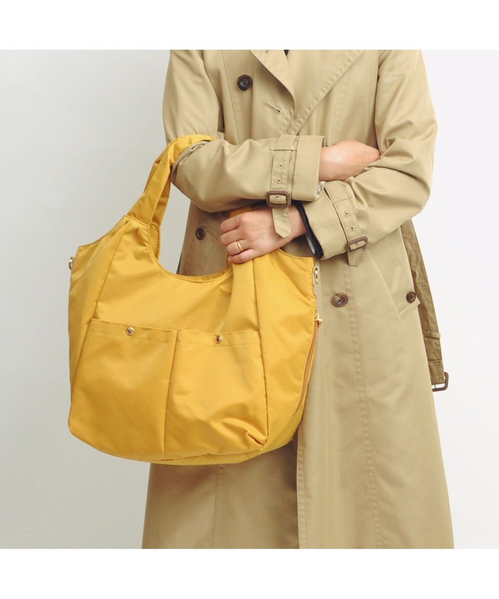 UNBILLION cachecache ナイロンマルチポケット2wayトート 